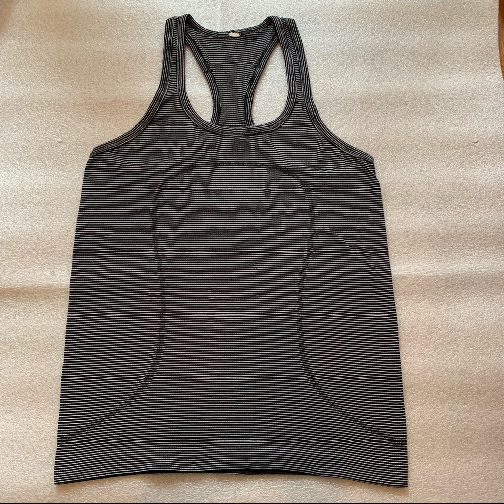 Lululemon Run: Swiftly Tech Racerback Stripe Black - image 2